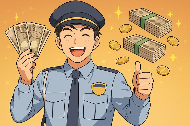 警備員の年収は？本当に稼げるのか？
