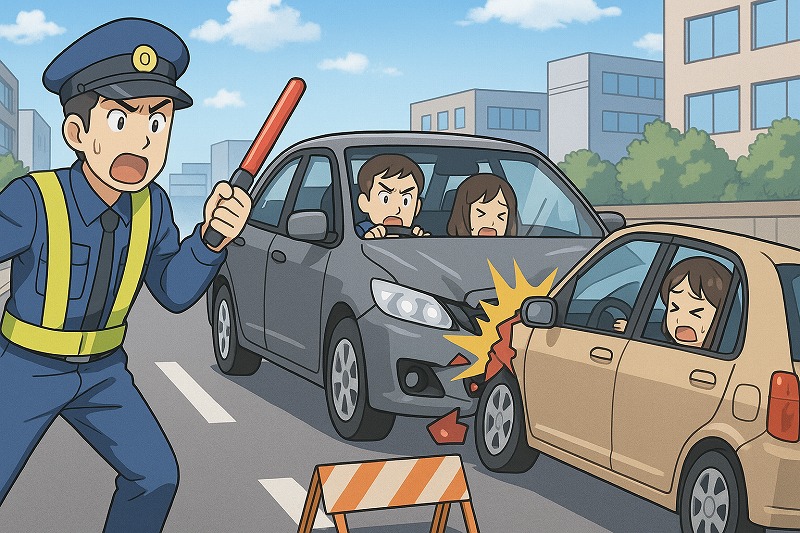 交通誘導員に従わない場合の法的リスク